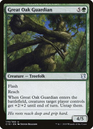 Great Oak Guardian [Commander 2019] | Exor Games Summserside