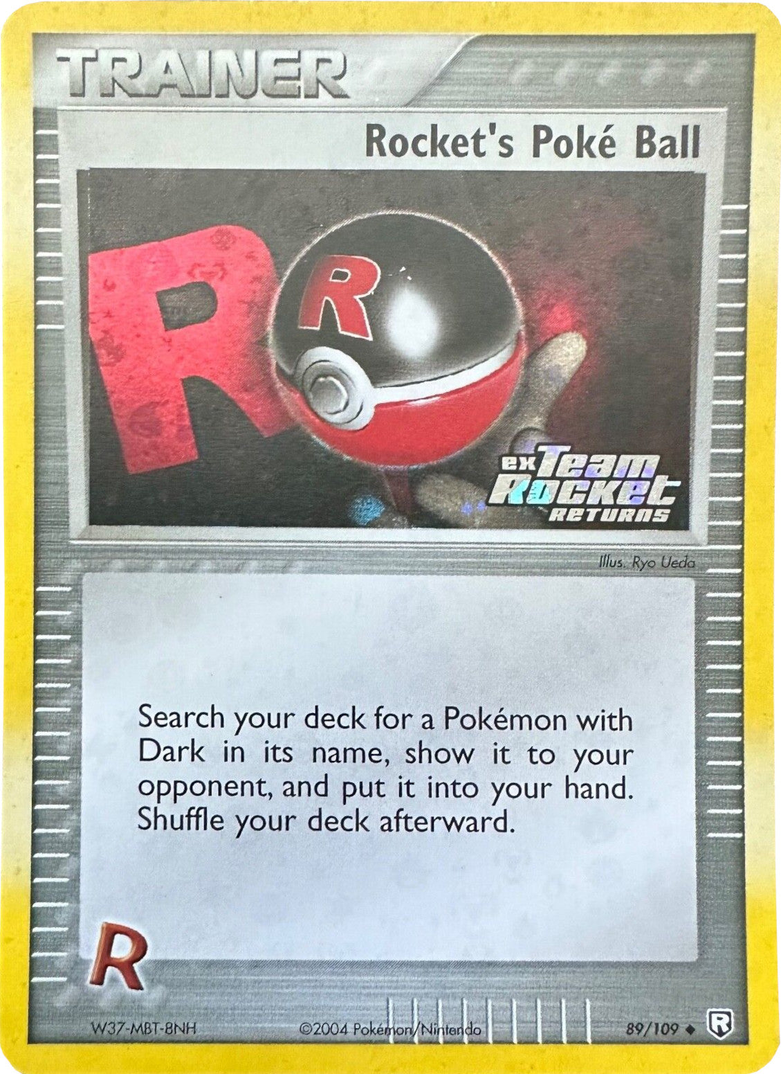 Rocket's Poke Ball (89/109) (Stamped) [EX: Team Rocket Returns] | Exor Games Summserside