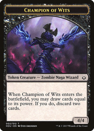 Champion of Wits Token [Hour of Devastation Tokens] | Exor Games Summserside