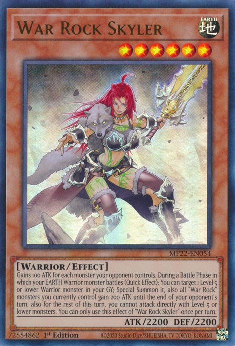 War Rock Skyler [MP22-EN054] Ultra Rare | Exor Games Summserside