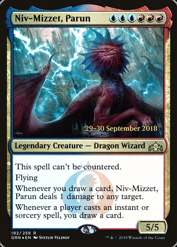 Niv-Mizzet, Parun  [Guilds of Ravnica Prerelease Promos] | Exor Games Summserside