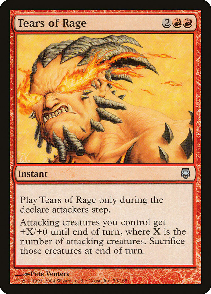 Tears of Rage [Darksteel] | Exor Games Summserside
