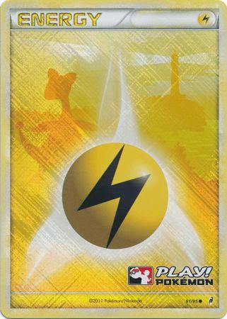 Lightning Energy (91/95) (Play Pokemon Promo) [HeartGold & SoulSilver: Call of Legends] | Exor Games Summserside