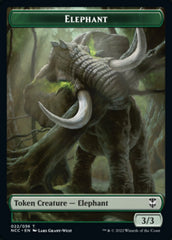 Clue // Elephant Double-sided Token [Streets of New Capenna Commander Tokens] | Exor Games Summserside