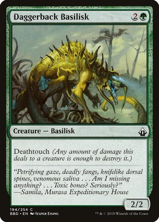 Daggerback Basilisk [Battlebond] | Exor Games Summserside