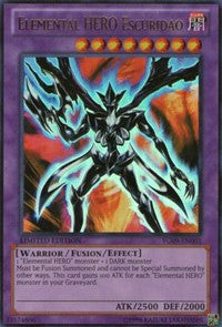 Elemental HERO Escuridao [YG09-EN001] Ultra Rare | Exor Games Summserside