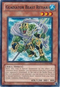 Gladiator Beast Retiari [TU03-EN006] Rare | Exor Games Summserside