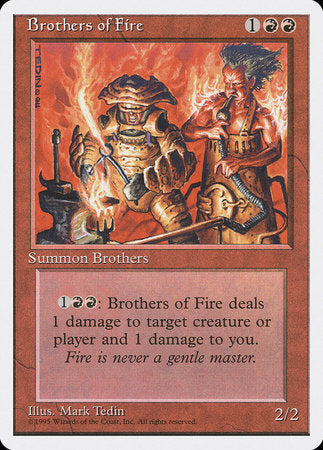 Brothers of Fire [Fourth Edition] | Exor Games Summserside