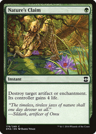 Nature's Claim [Eternal Masters] | Exor Games Summserside