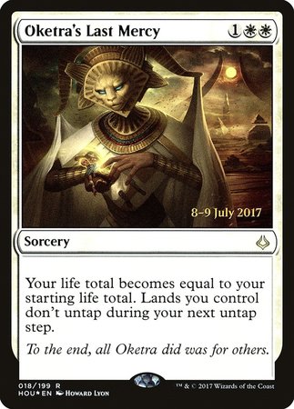 Oketra's Last Mercy [Hour of Devastation Promos] | Exor Games Summserside