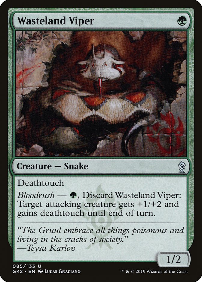 Wasteland Viper [Ravnica Allegiance Guild Kit] | Exor Games Summserside