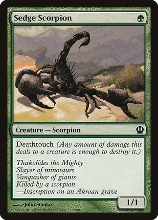 Sedge Scorpion [Theros] | Exor Games Summserside