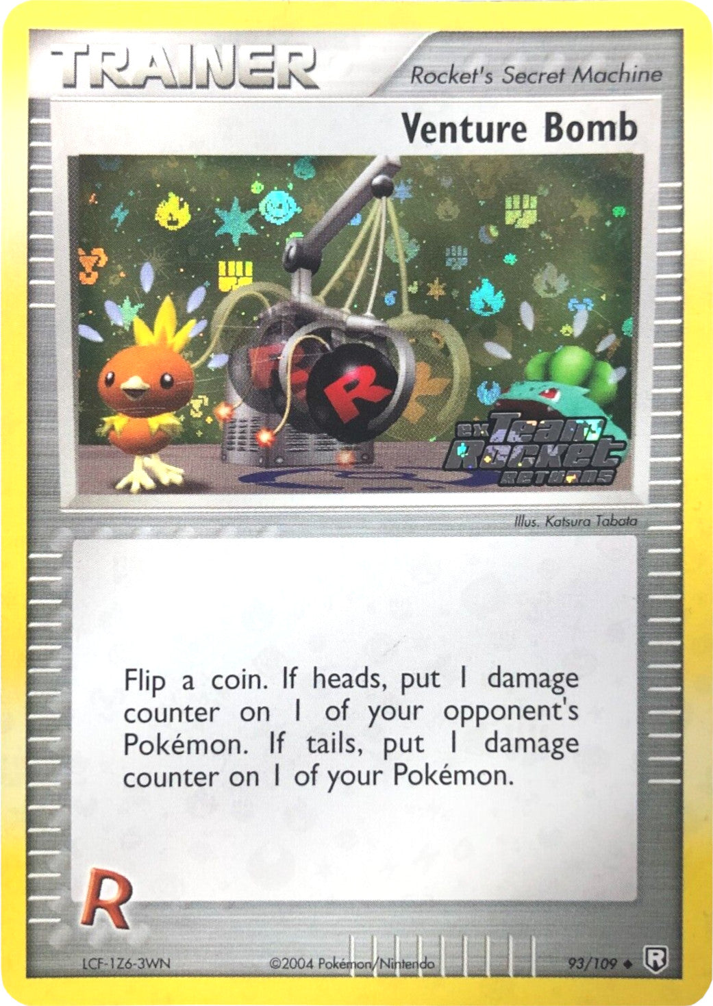 Venture Bomb (93/109) (Stamped) [EX: Team Rocket Returns] | Exor Games Summserside