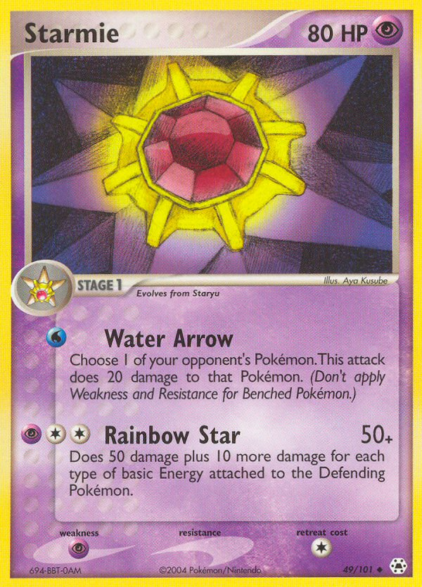 Starmie (49/101) [EX: Hidden Legends] | Exor Games Summserside