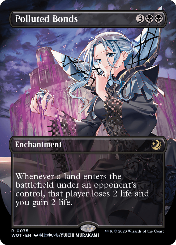 Polluted Bonds (Anime Borderless) [Wilds of Eldraine: Enchanting Tales] | Exor Games Summserside