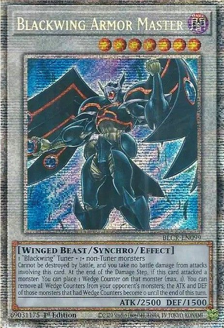 Blackwing Armor Master [BLCR-EN099] Starlight Rare | Exor Games Summserside