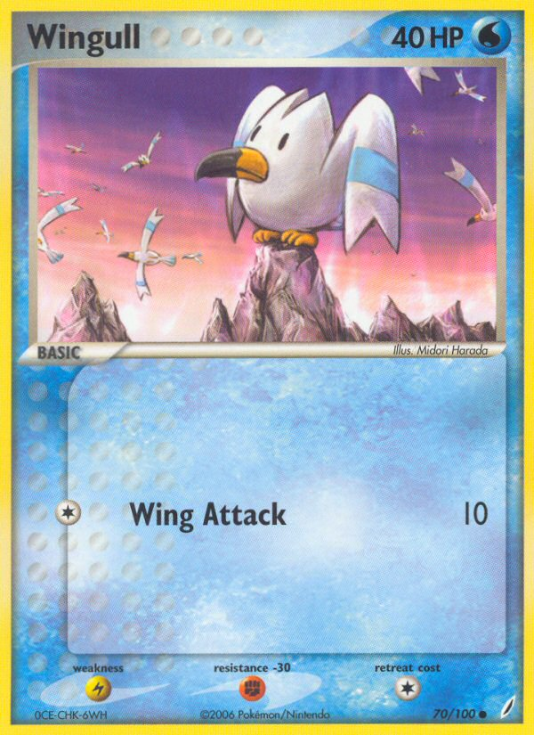 Wingull (70/100) [EX: Crystal Guardians] | Exor Games Summserside