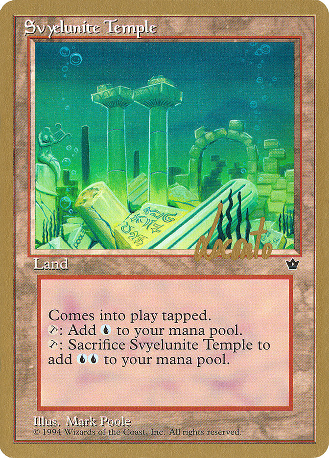 Svyelunite Temple (Michael Loconto) [Pro Tour Collector Set] | Exor Games Summserside