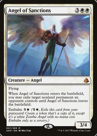 Angel of Sanctions [Amonkhet] | Exor Games Summserside