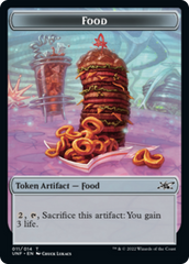 Cat // Food (11) Double-sided Token [Unfinity Tokens] | Exor Games Summserside