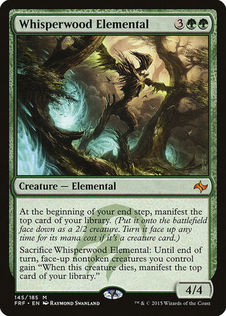 Whisperwood Elemental [Fate Reforged] | Exor Games Summserside