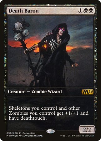 Death Baron (2018 Convention Promo) [Core Set 2019 Promos] | Exor Games Summserside