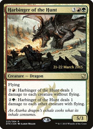 Harbinger of the Hunt [Dragons of Tarkir Promos] | Exor Games Summserside