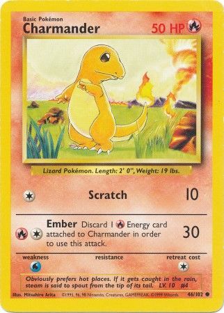 Charmander (46/102) [Base Set Unlimited] | Exor Games Summserside