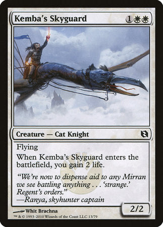 Kemba's Skyguard [Duel Decks: Elspeth vs. Tezzeret] | Exor Games Summserside