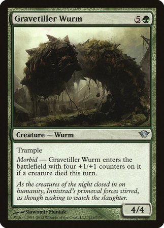 Gravetiller Wurm [Dark Ascension] | Exor Games Summserside