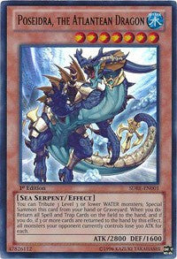 Poseidra, the Atlantean Dragon [SDRE-EN001] Ultra Rare | Exor Games Summserside