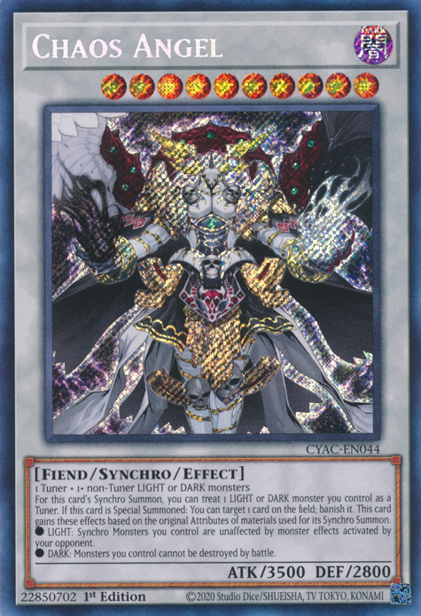 Chaos Angel [CYAC-EN044] Secret Rare | Exor Games Summserside