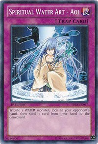 Spiritual Water Art - Aoi [SDRE-EN037] Common | Exor Games Summserside