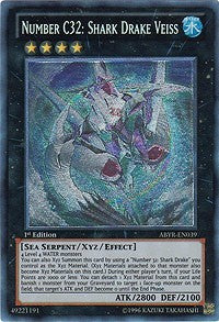 Number C32: Shark Drake Veiss (UTR) [ABYR-EN039] Ultimate Rare | Exor Games Summserside