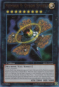 Number 9: Dyson Sphere (UTR) [ABYR-EN044] Ultimate Rare | Exor Games Summserside