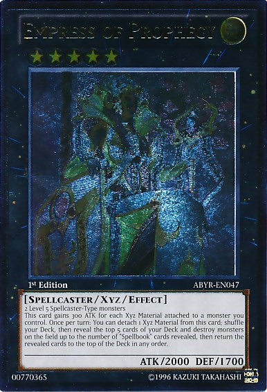 Empress of Prophecy (UTR) [ABYR-EN047] Ultimate Rare | Exor Games Summserside