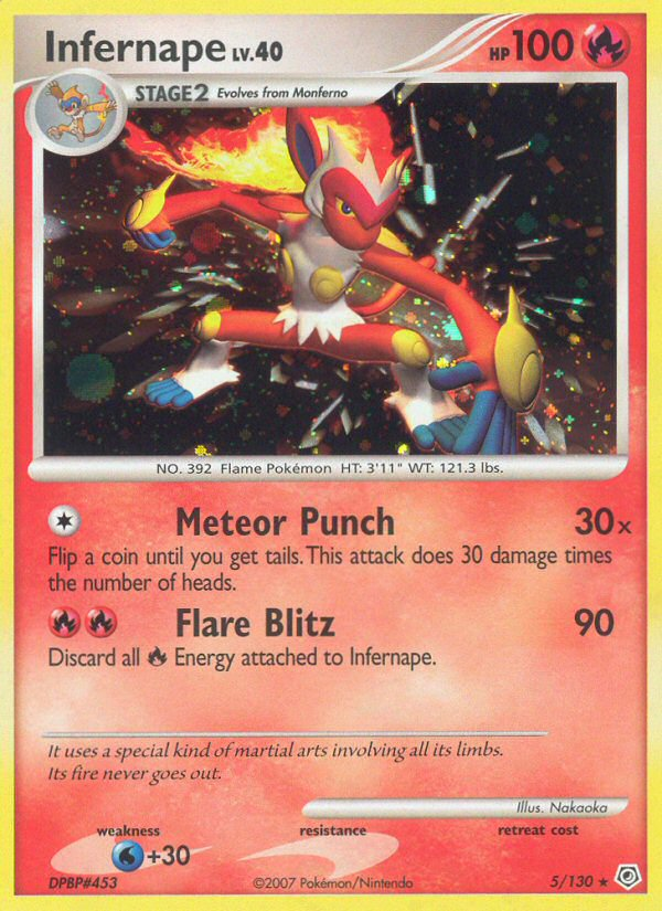 Infernape (5/130) [Diamond & Pearl: Base Set] | Exor Games Summserside