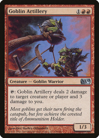 Goblin Artillery [Magic 2010] | Exor Games Summserside