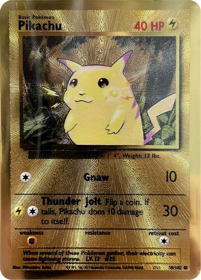 Pikachu (58/102) (Celebrations Metal Card) [Celebrations: 25th Anniversary] | Exor Games Summserside