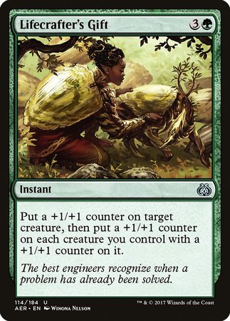Lifecrafter's Gift [Aether Revolt] | Exor Games Summserside