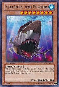 Hyper-Ancient Shark Megalodon [CBLZ-EN012] Rare | Exor Games Summserside