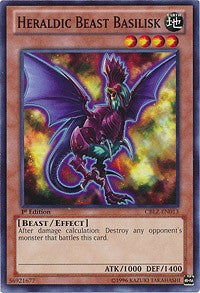 Heraldic Beast Basilisk [CBLZ-EN013] Common | Exor Games Summserside