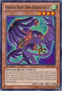 Heraldic Beast Twin-Headed Eagle [CBLZ-EN015] Rare | Exor Games Summserside