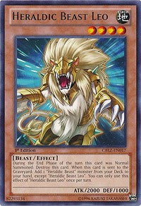 Heraldic Beast Leo [CBLZ-EN017] Rare | Exor Games Summserside