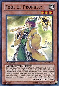 Fool of Prophecy [CBLZ-EN035] Super Rare | Exor Games Summserside