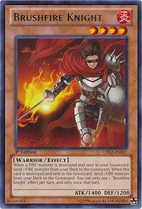 Brushfire Knight [CBLZ-EN037] Rare | Exor Games Summserside