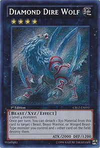 Diamond Dire Wolf [CBLZ-EN051] Secret Rare | Exor Games Summserside