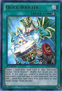 Quick Booster [CBLZ-EN065] Ultra Rare | Exor Games Summserside