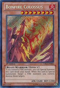 Bonfire Colossus [CBLZ-EN084] Secret Rare | Exor Games Summserside