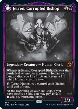 Jerren, Corrupted Bishop // Ormendahl, the Corrupted [Innistrad: Double Feature] | Exor Games Summserside